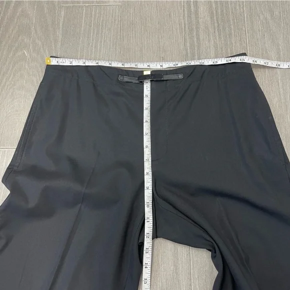 Gucci Vintage Black Wool Blend High Waisted Crop Ankle Pants Trousers Italy 42 M - Picture 14 of 16